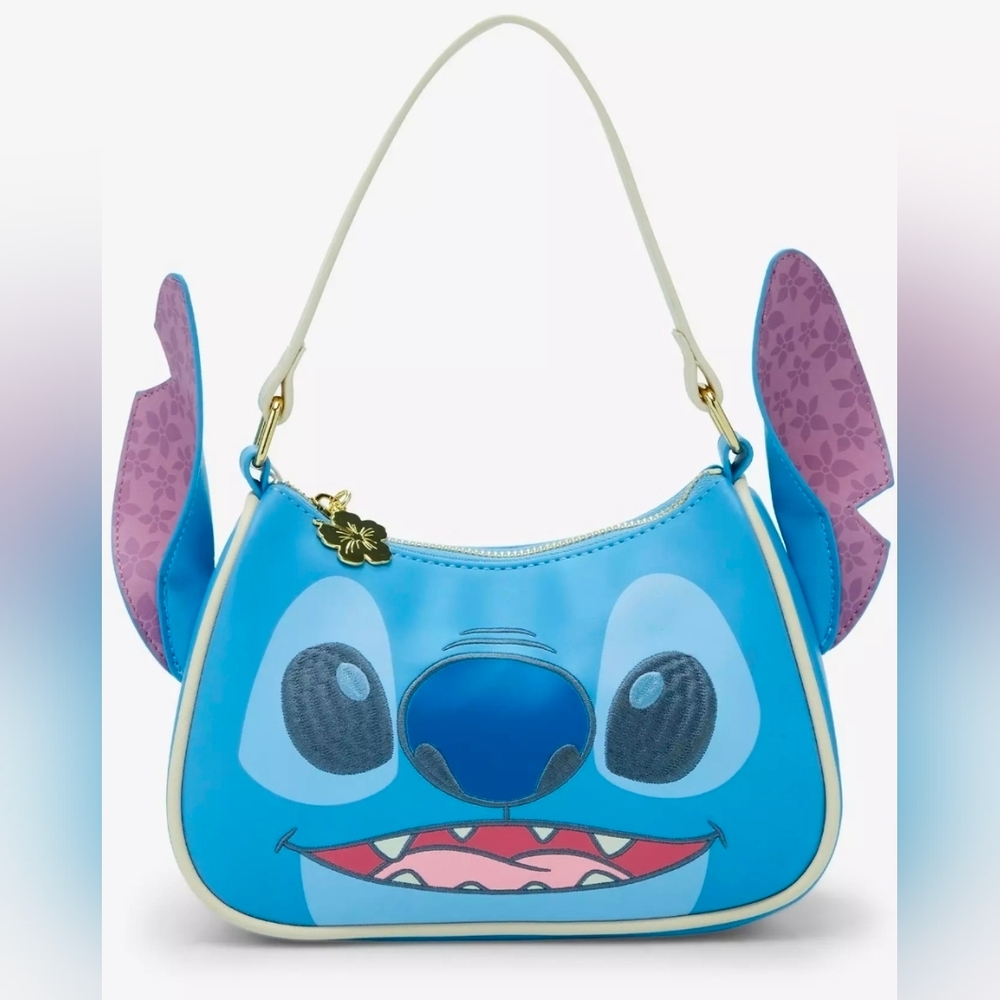 Loungefly Disney Lilo & Stitch Floral Stitch Crossbody Bag - BoxLunch Exclusive
